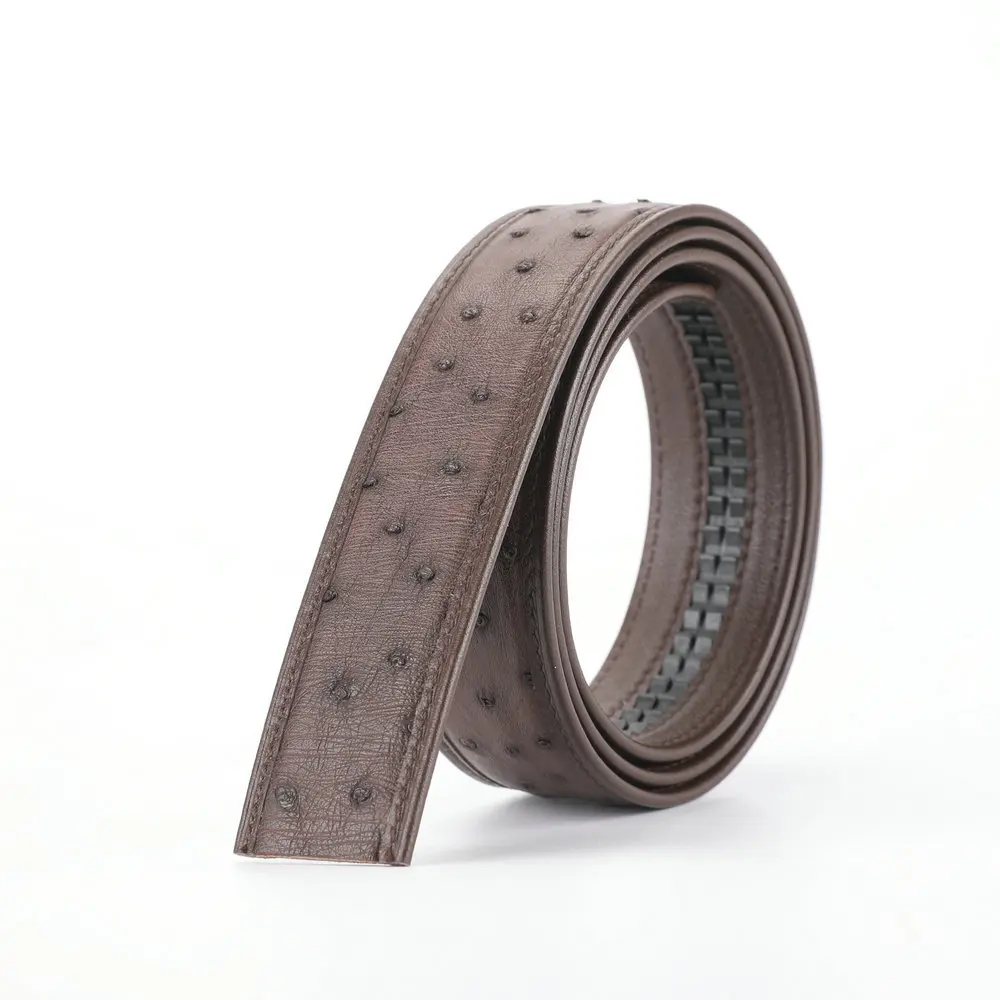 Новинка 2023 года, мужской ремень из страусиной кожи с автоматической пряжкой, повседневный мужской ремень из натуральной кожи шириной 3,4 см 45
Новинка 2023 года, мужской ремень из страусиной кожи с автоматической пряжкой, повседневный мужской ремень из натуральной кожи шириной 3,4 см 45