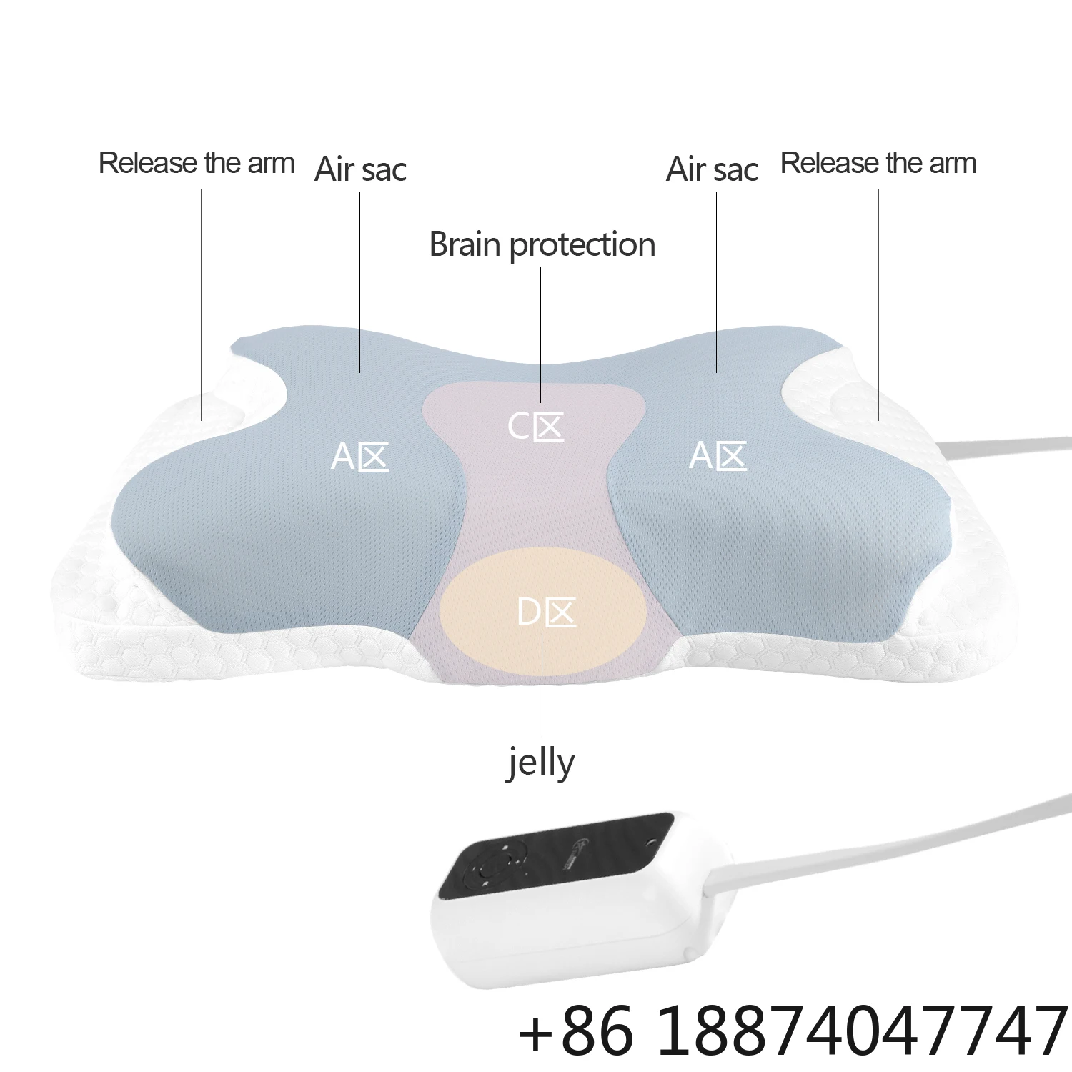 Saien New Electric Function Anti Snoring Device Bed Pillows Memory Foam Anti Snoring Neck Pillow Noise Reduction
Saien New Electric Function Anti Snoring Device Bed Pillows Memory Foam Anti Snoring Neck Pillow Noise Reduction