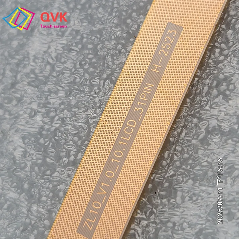 LCD Cable For ZL10_V1.0_10.1LCD_31PIN H-2523 10.1'' inch PANEL Display Connect Motherboard Flex Ribbon
LCD Cable For ZL10_V1.0_10.1LCD_31PIN H-2523 10.1'' inch PANEL Display Connect Motherboard Flex Ribbon