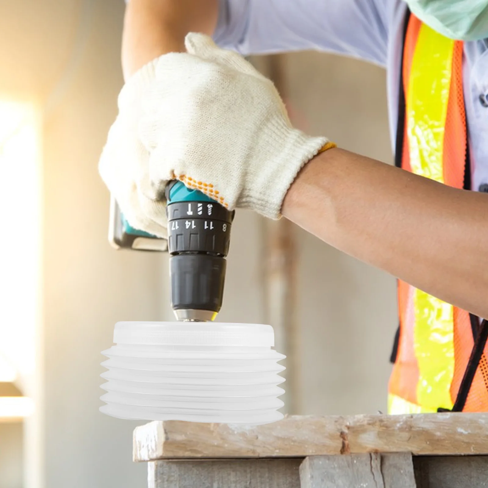 Drill Dust Holesaw Compatible Various Hole Dust Protection Cover Home Renovation Construction Sites Electric
Drill Dust Holesaw Compatible Various Hole Dust Protection Cover Home Renovation Construction Sites Electric