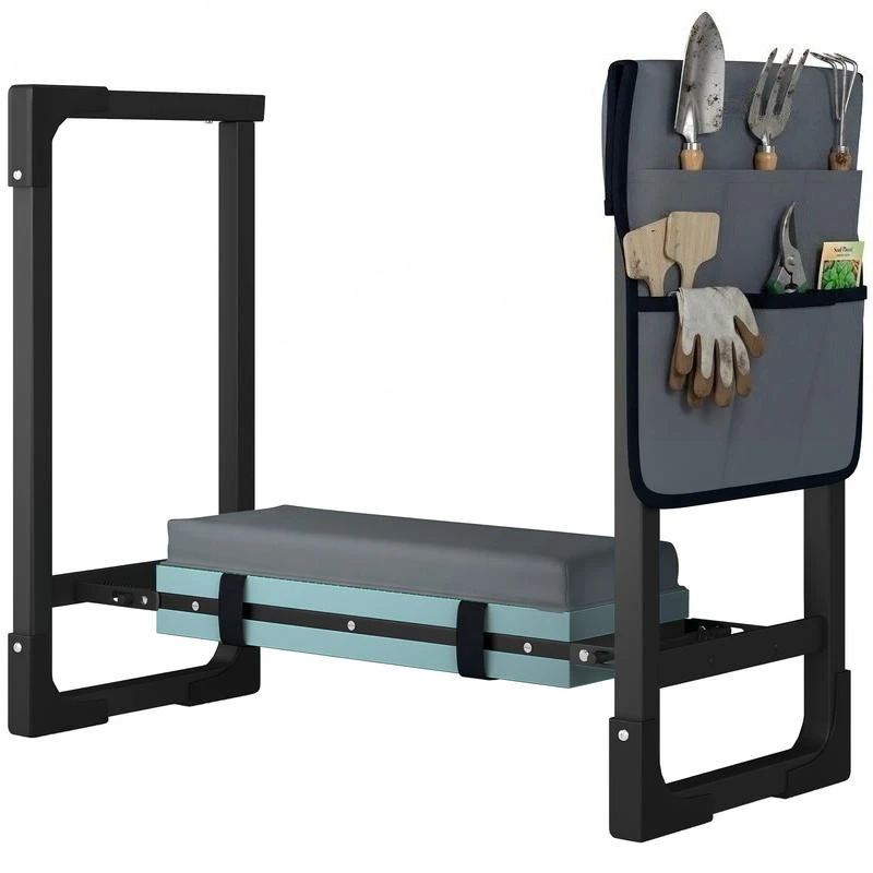 Garden Kneeler and Seat, Heavy Duty Foldable Gardening Stool with Thicker Soft Kneeling Pad, Extendable Steel Leg
Garden Kneeler and Seat, Heavy Duty Foldable Gardening Stool with Thicker Soft Kneeling Pad, Extendable Steel Leg