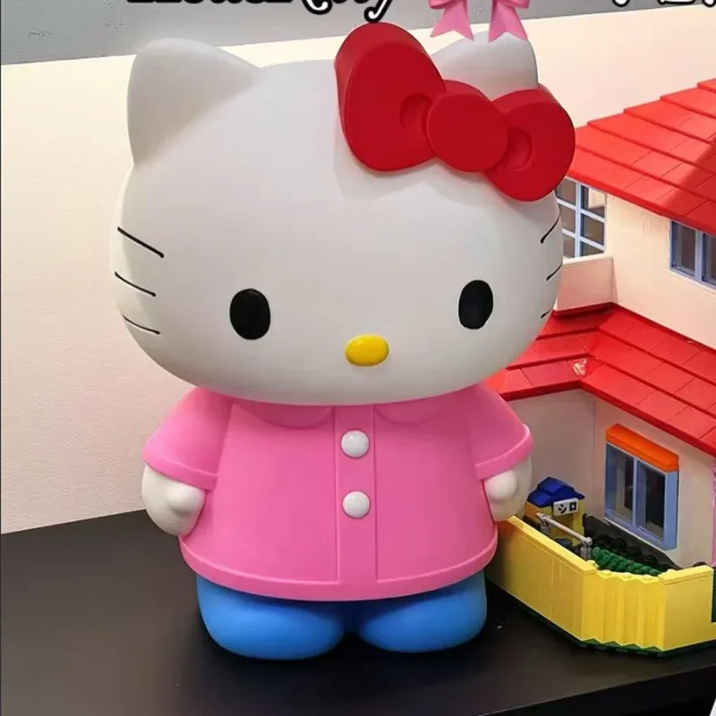 28cm Sanrio Hello Kitty Piggy Bank Figurine Desktop Storage Bedroom Living Room Decoration Accessories Holiday Gifts
28cm Sanrio Hello Kitty Piggy Bank Figurine Desktop Storage Bedroom Living Room Decoration Accessories Holiday Gifts