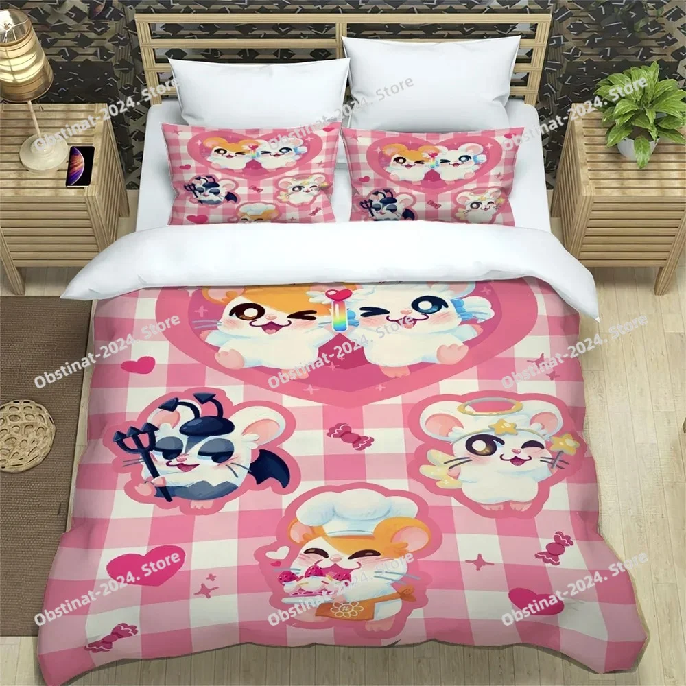 3D Cartoon Lovely Hamtaro Bedding Set Printed Bed Set Duvet Cover Sheet Pillowcase Bed Soft Quilt Cover Full Queen King Size
3D Cartoon Lovely Hamtaro Bedding Set Printed Bed Set Duvet Cover Sheet Pillowcase Bed Soft Quilt Cover Full Queen King Size