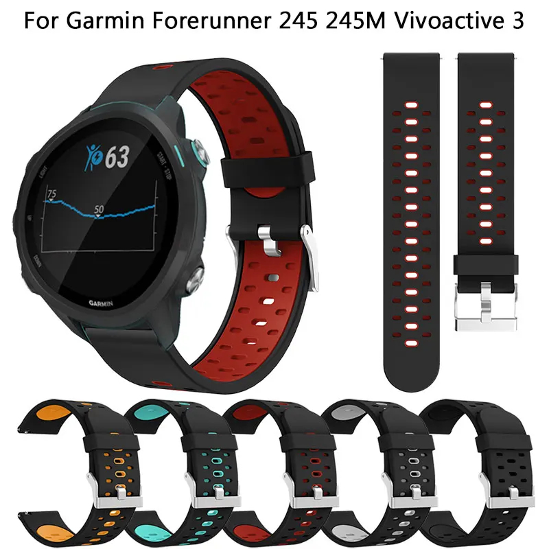 Мягкий ремешок для часов 20 мм для Xiaomi Huami Amazfit Bip Youth Edition для Garmin Forerunner 245 245M, силиконовые ремешки на запястье Sport
Мягкий ремешок для часов 20 мм для Xiaomi Huami Amazfit Bip Youth Edition для Garmin Forerunner 245 245M, силиконовые ремешки на запястье Sport