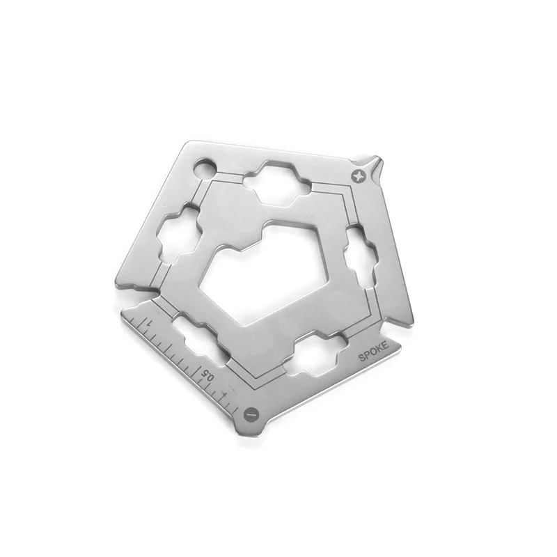 Outdoor Multifunctional Tool Card Portable Bottle Opener & Bicycle Spoke Wrench Combination for Cycling Household Use
Outdoor Multifunctional Tool Card Portable Bottle Opener & Bicycle Spoke Wrench Combination for Cycling Household Use