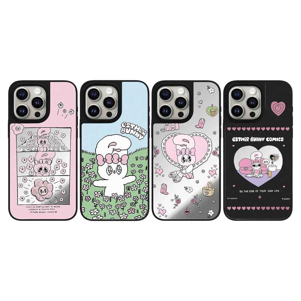 Pink Rabbit Lovely Mirror Surface Black Border Magnetic Phone Case Cover for IPhone 12 13 14 15 16 17 Pro Max Case
Pink Rabbit Lovely Mirror Surface Black Border Magnetic Phone Case Cover for IPhone 12 13 14 15 16 17 Pro Max Case