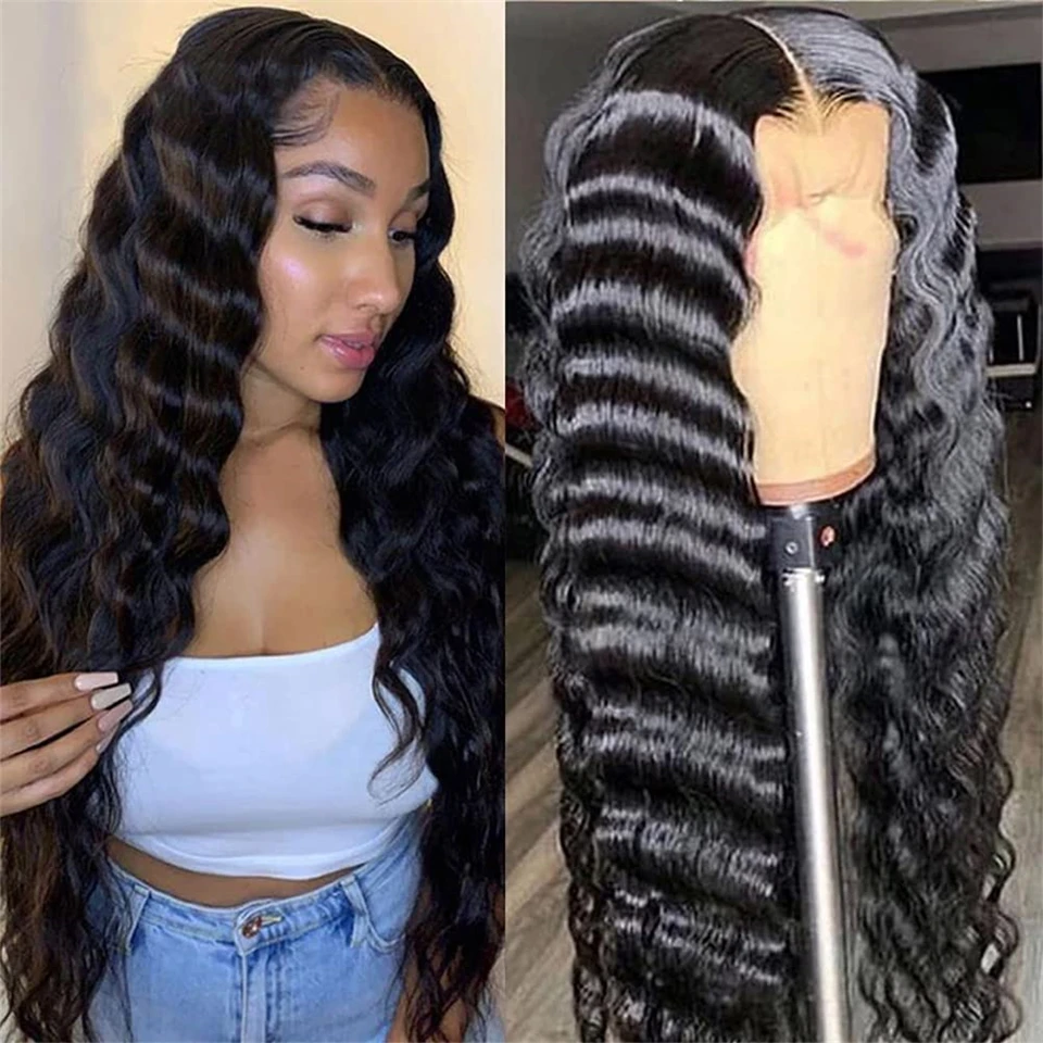 FABHAIR свободные глубокие волнистые кружевные передние парики 180% Плотность для черных женщин 100% человеческие волосы 4X4 носить безклеевые парики и Go для женщин
FABHAIR свободные глубокие волнистые кружевные передние парики 180% Плотность для черных женщин 100% человеческие волосы 4X4 носить безклеевые парики и Go для женщин
