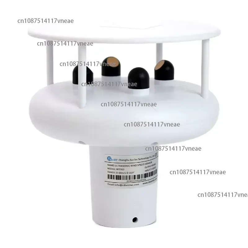 WS303 Weather Station with Auto-Heating Wind Speed Direction Measurement Low Cost Ultrasonic Technology
WS303 Weather Station with Auto-Heating Wind Speed Direction Measurement Low Cost Ultrasonic Technology