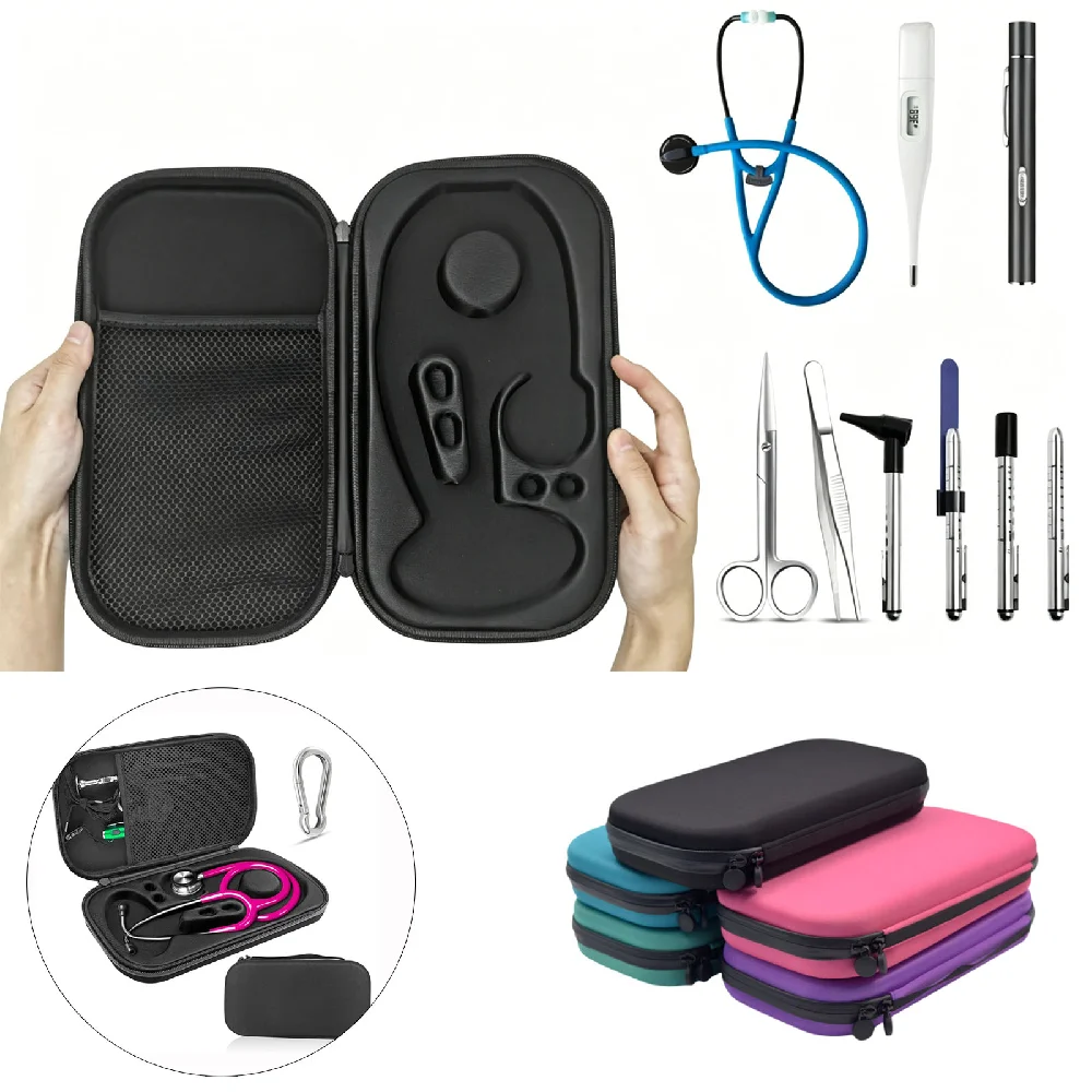 Eva Hard Stethoscope Case Shockproof Waterproof Portable Travel Storage Box For Littmann Cardiology Nurse Doctor Medical Organiz
Eva Hard Stethoscope Case Shockproof Waterproof Portable Travel Storage Box For Littmann Cardiology Nurse Doctor Medical Organiz