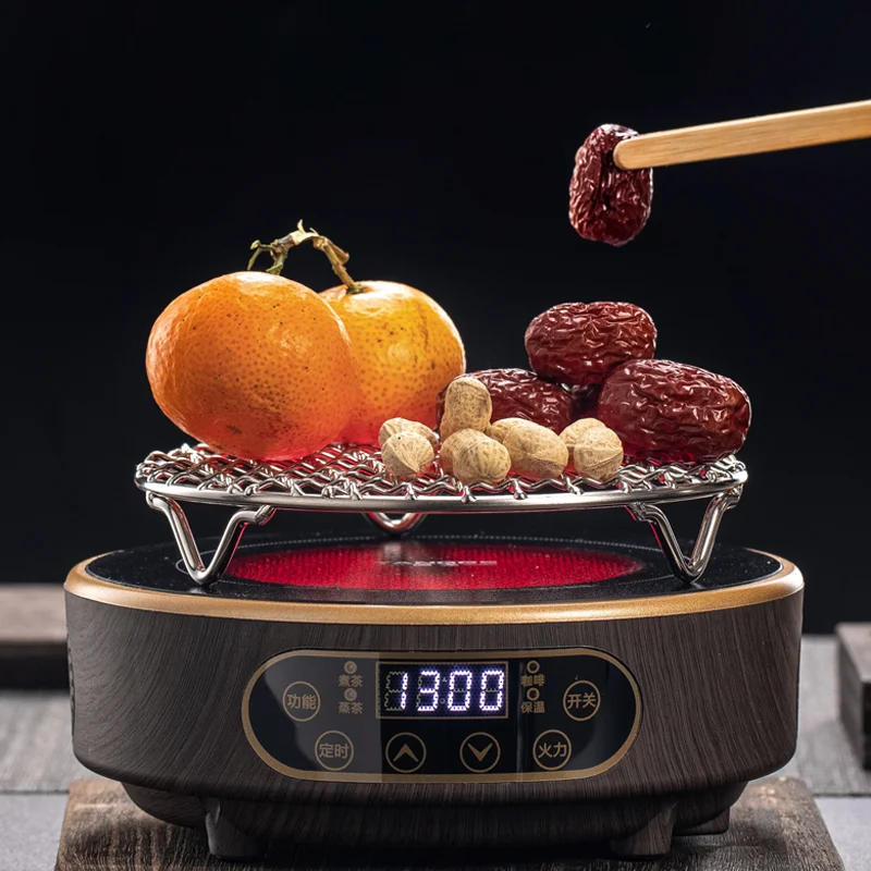 1300W Electric Ceramic Stove Tea Maker Mini Water Boiler Electric Hot Plate Heater Fast Heating Furnace for Tea Brewing 220V
1300W Electric Ceramic Stove Tea Maker Mini Water Boiler Electric Hot Plate Heater Fast Heating Furnace for Tea Brewing 220V