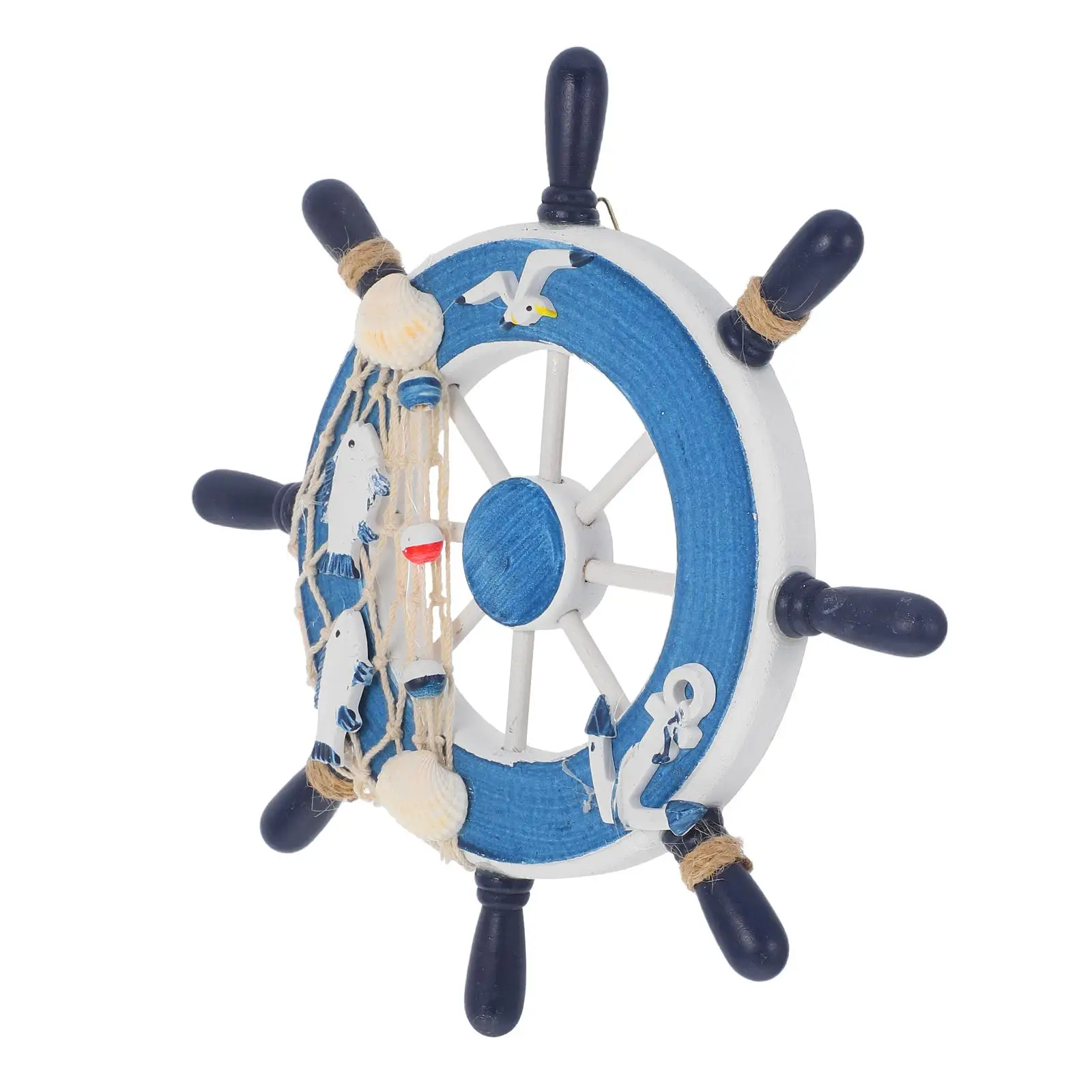 Nautical Boat Fishing Ornament Steering Wall Decor Rudder Decoration Ship Decorations
Nautical Boat Fishing Ornament Steering Wall Decor Rudder Decoration Ship Decorations