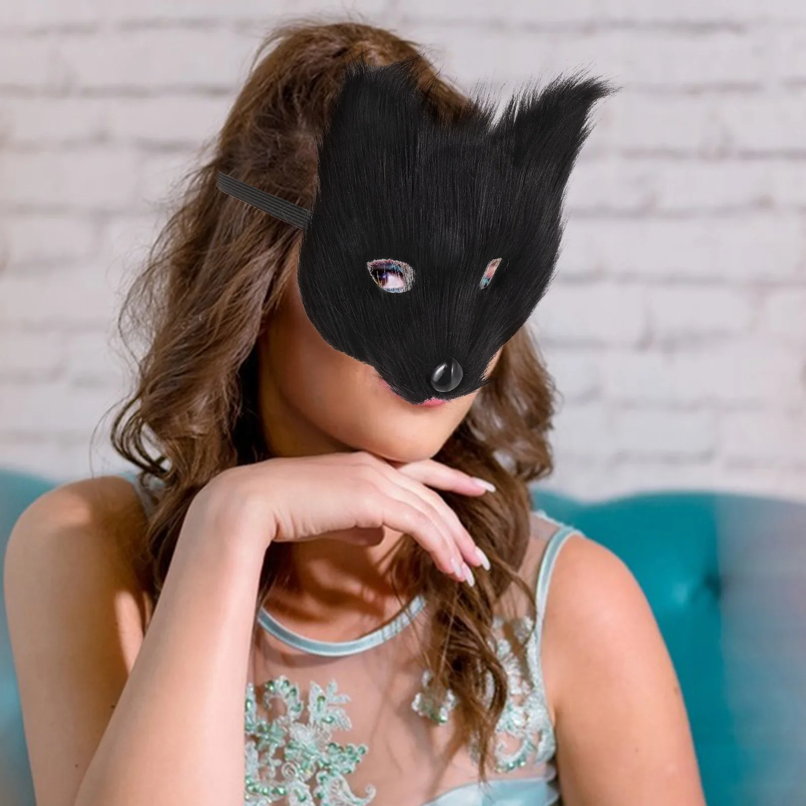 Half-faced Animal Mask Cosplay Faux Fox Masquerade Masks Delicate Party Halloween
Half-faced Animal Mask Cosplay Faux Fox Masquerade Masks Delicate Party Halloween