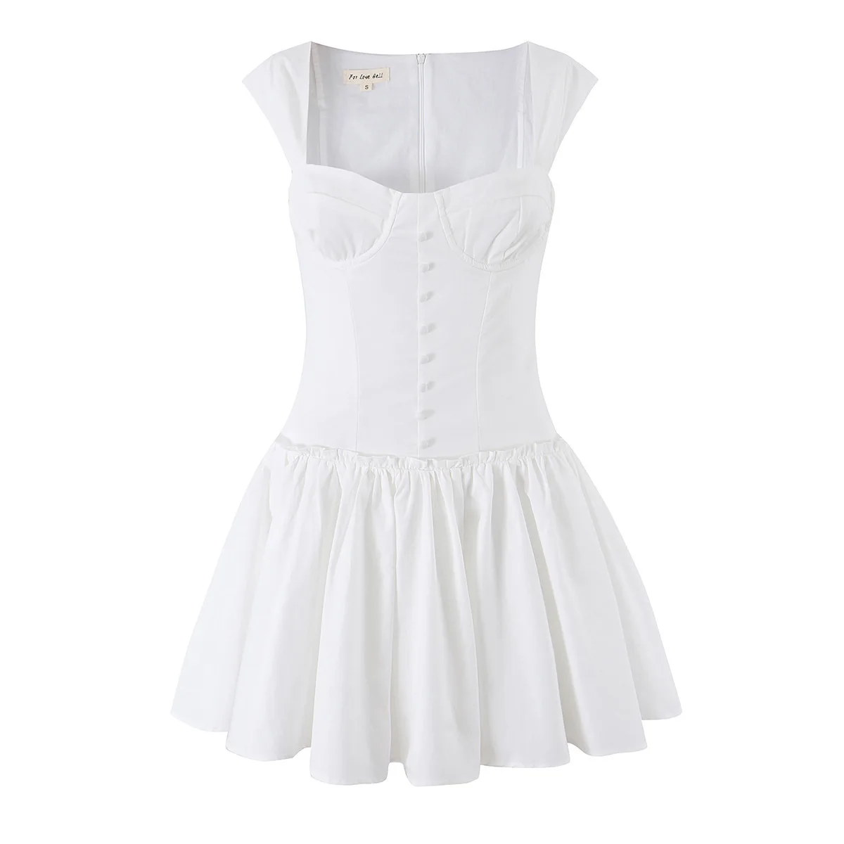 Dave&Di European And American Women's Cotton Fishbone Waist Mini Dress For Women
Dave&Di European And American Women's Cotton Fishbone Waist Mini Dress For Women