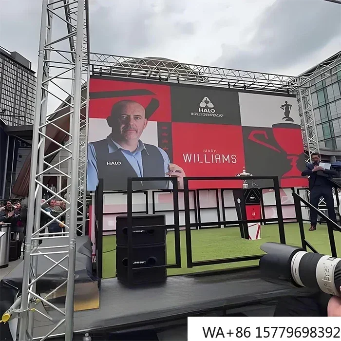Outdoor P4.81 LED Rental Display Anti-Glare IP65 Waterproof Quick Install Screen
Outdoor P4.81 LED Rental Display Anti-Glare IP65 Waterproof Quick Install Screen