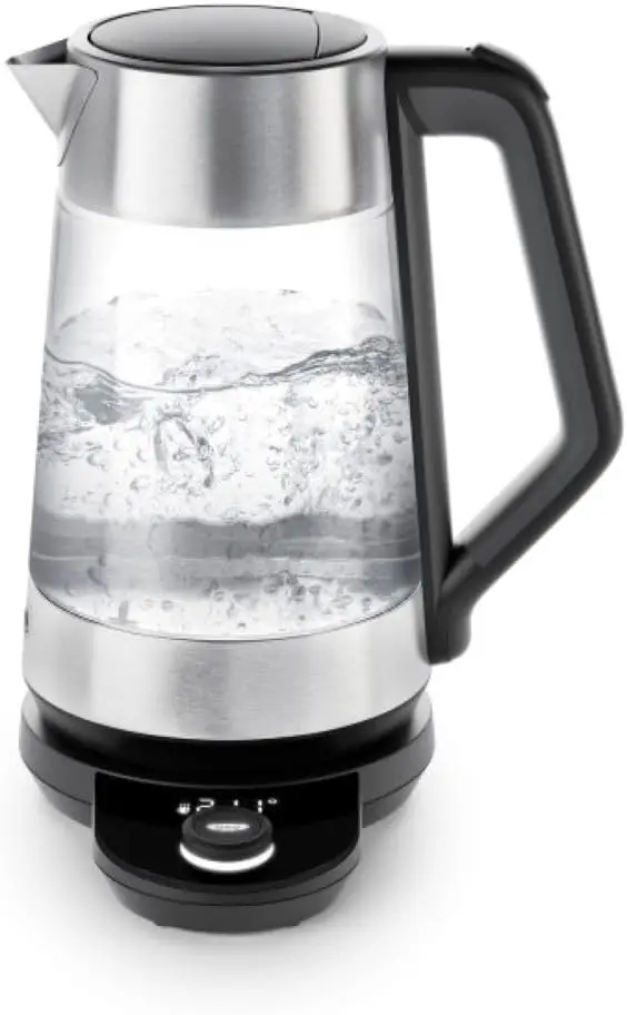 Brew Adjustable Temperature Kettle, Electric Kettle, Glass and Stainless Steel, Holds Temperature for 30 Minutes
Brew Adjustable Temperature Kettle, Electric Kettle, Glass and Stainless Steel, Holds Temperature for 30 Minutes