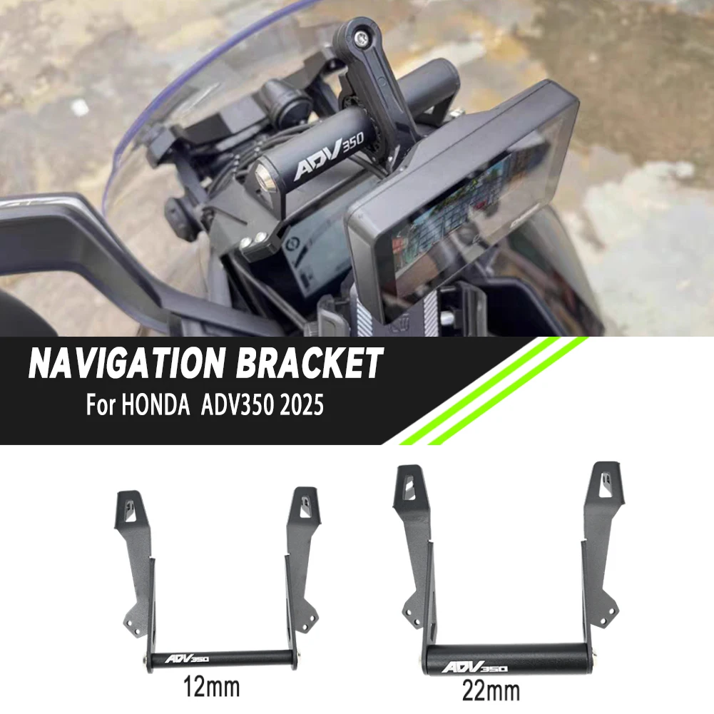 For HONDA ADV350 ADV 350 2025 ADV-350 Navigation Bracket GPS Navigation Holder Mount Mobile Phone Bracket Motorcycle Accessories
For HONDA ADV350 ADV 350 2025 ADV-350 Navigation Bracket GPS Navigation Holder Mount Mobile Phone Bracket Motorcycle Accessories
