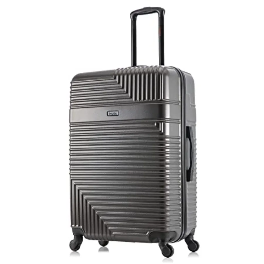 RESIIENCE uggage with Spner Whees Durabe ightweight Hardside Suitcase, Spacious Travel Bag with Handle and Trolley Large Checke
RESIIENCE uggage with Spner Whees Durabe ightweight Hardside Suitcase, Spacious Travel Bag with Handle and Trolley Large Checke