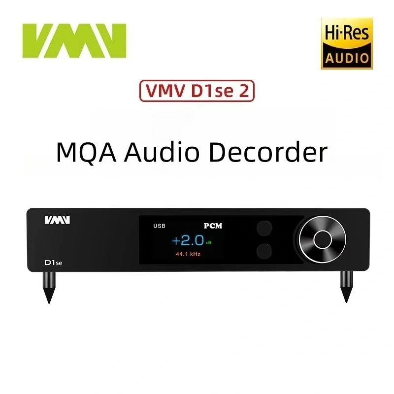 SMSL VMV D1se2 Digital Audio Decoder Lossless Music HIFI XU316 DSD512 32bit LDAC Bluetooth With Remote Control Original
SMSL VMV D1se2 Digital Audio Decoder Lossless Music HIFI XU316 DSD512 32bit LDAC Bluetooth With Remote Control Original