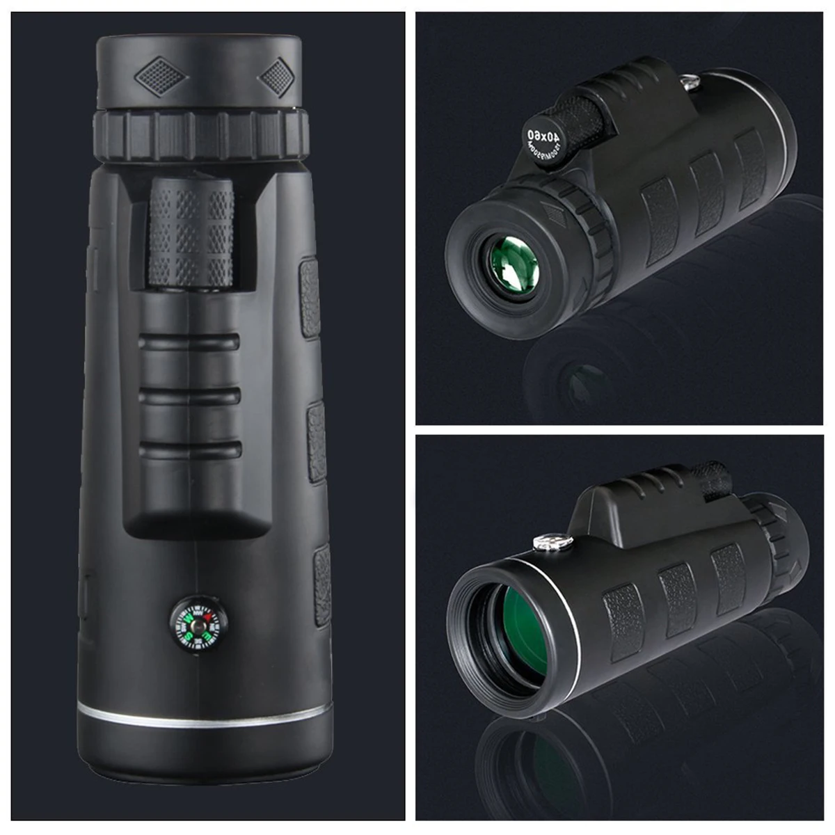 40X60 Monocular Telescope High Definition Clear Imaging 22mm Eyepiece Mobile Lens Phone Photography Gift
40X60 Monocular Telescope High Definition Clear Imaging 22mm Eyepiece Mobile Lens Phone Photography Gift