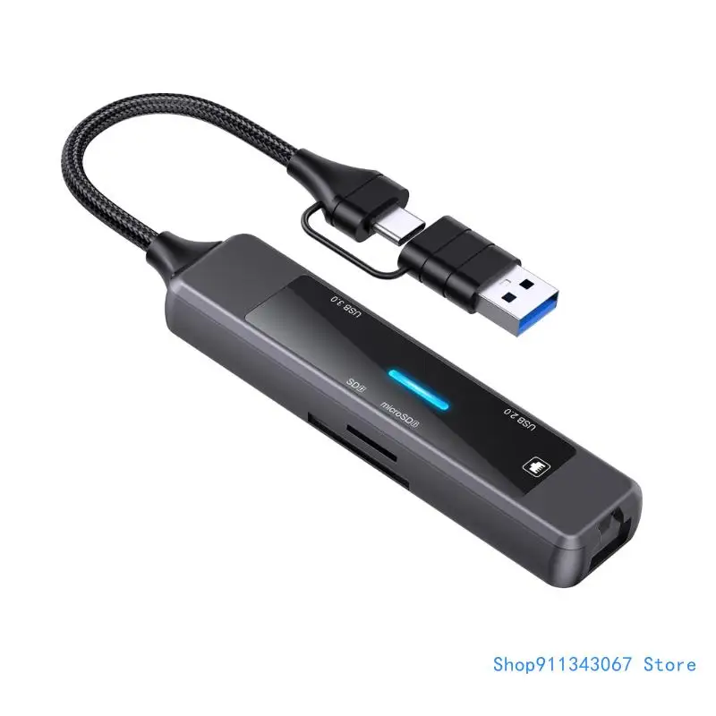 5 in 1 USB Hubs with Type C Port for Fast Speed Data and Accessory Expansion Drop shipping
5 in 1 USB Hubs with Type C Port for Fast Speed Data and Accessory Expansion Drop shipping