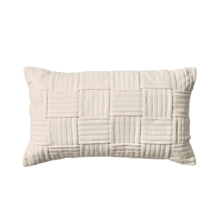 14" x 24" White Basket Polyester Decorative Pillow
14" x 24" White Basket Polyester Decorative Pillow