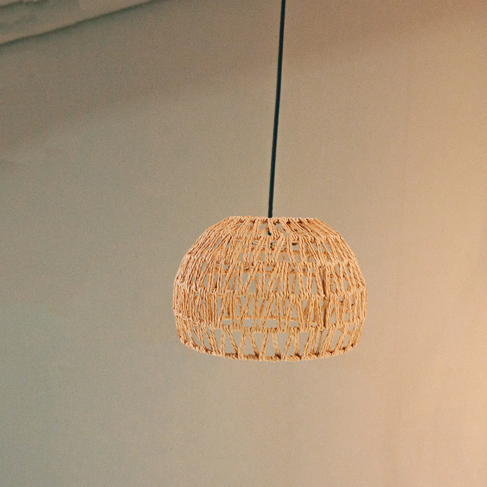 Handwoven Paper Rope Lampshade Pendant Lamp Shade Replacement for Chandelier Wall Ceiling Lamp Decorative Light Cover Woven
Handwoven Paper Rope Lampshade Pendant Lamp Shade Replacement for Chandelier Wall Ceiling Lamp Decorative Light Cover Woven