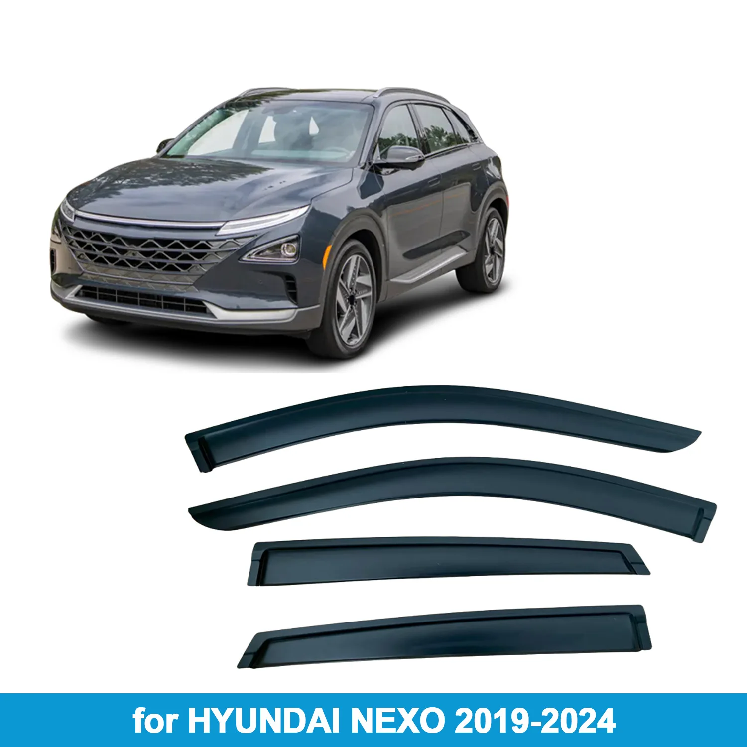 Window Visor for HYUNDAI NEXO 2019 2020 2021 2022 2023 2024 Car Window Visor Sun Rain Guard Weather Shield Wind Deflector
Window Visor for HYUNDAI NEXO 2019 2020 2021 2022 2023 2024 Car Window Visor Sun Rain Guard Weather Shield Wind Deflector