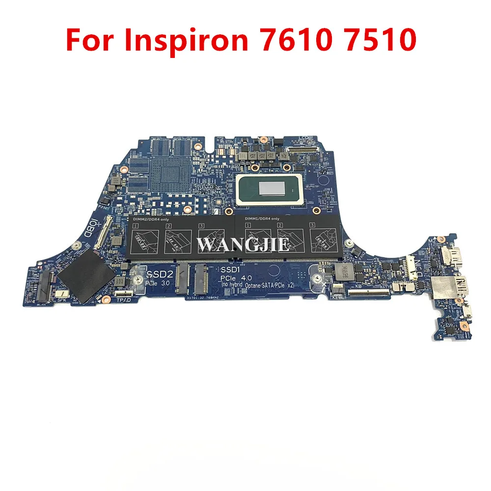 For Dell Inspiron 15 7510 16 7610 For Vostro 15 7510 Laptop Motherboard 0PPJ6T CN-0PPJ6T SRKT1 i5-11400H CPU 100% Fully Tested
For Dell Inspiron 15 7510 16 7610 For Vostro 15 7510 Laptop Motherboard 0PPJ6T CN-0PPJ6T SRKT1 i5-11400H CPU 100% Fully Tested