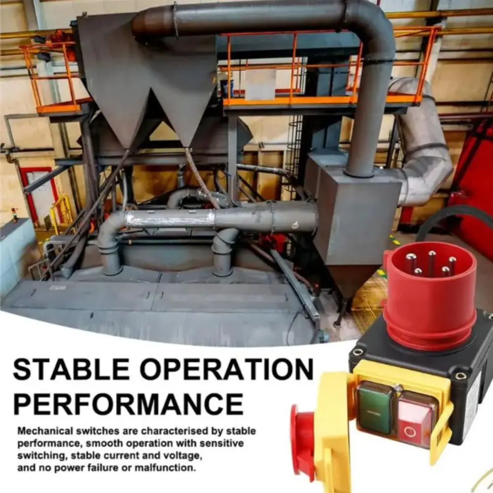 Waterproof Machine Switch Electromagnetic Zero Voltage Functionality 3 Phase Switch Emergency Stop Switch Industrial Equipment
Waterproof Machine Switch Electromagnetic Zero Voltage Functionality 3 Phase Switch Emergency Stop Switch Industrial Equipment