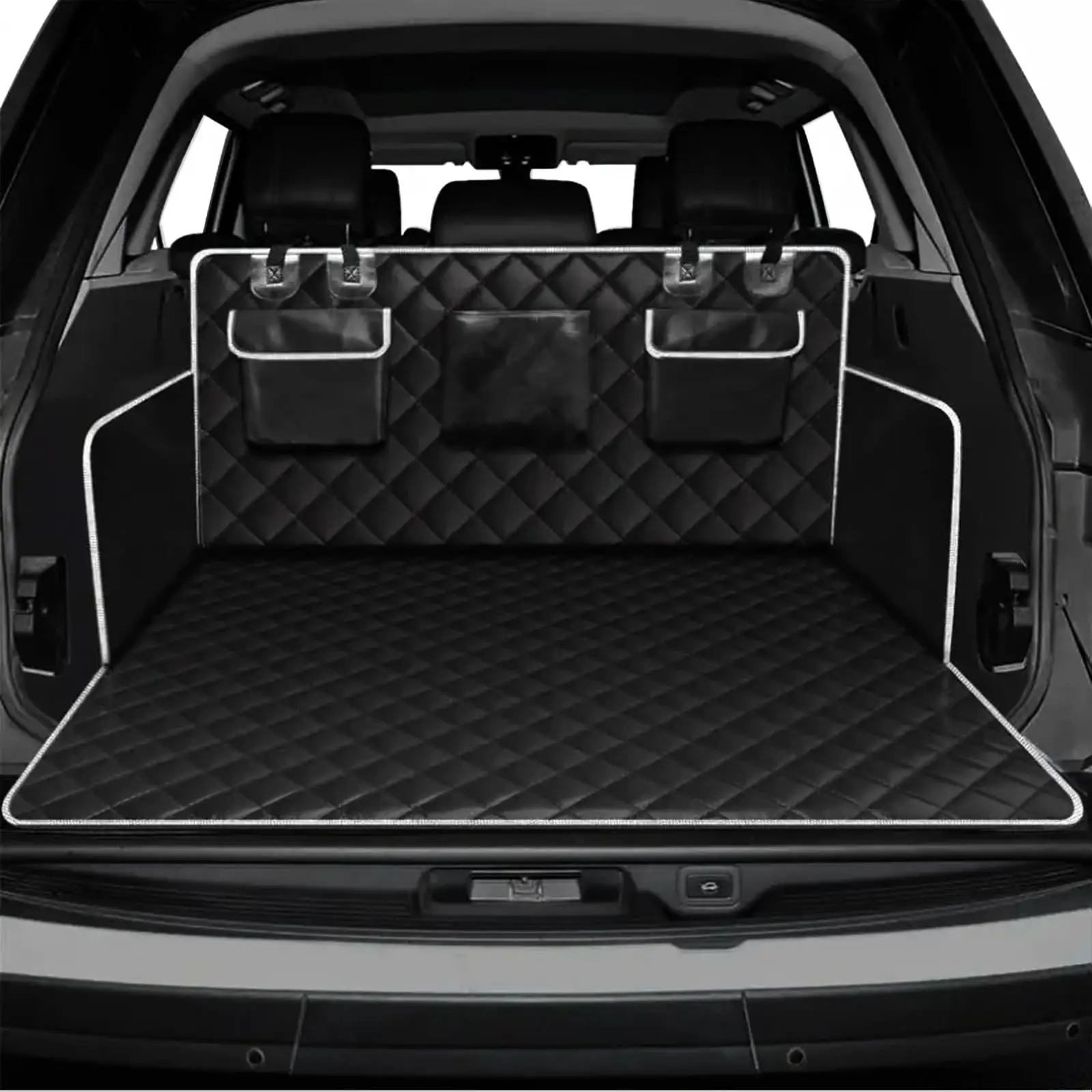Secure Non-Slip Car Boot Protector Black Oxford Fabric Dog Car Boot Liner with High Edges Universal Fit for Estates SUVs Trucks
Secure Non-Slip Car Boot Protector Black Oxford Fabric Dog Car Boot Liner with High Edges Universal Fit for Estates SUVs Trucks