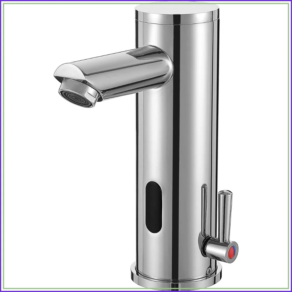 Motion Activated Sensor Hands Free Auto Off 1 Hole Commercial Infrared Brass Basin Faucet Adjustable Cold Hot Single Handle Water Mixer Chrome
Motion Activated Sensor Hands Free Auto Off 1 Hole Commercial Infrared Brass Basin Faucet Adjustable Cold Hot Single Handle Water Mixer Chrome