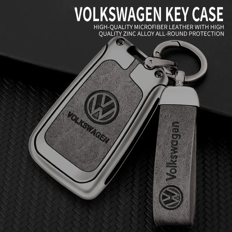 New Zinc Alloy Car Smart Remote Key Case Cover Protector Shell Fob For VW Volkswagen Golf 7 MK7 Tiguan MK2 Keychain Accessories
New Zinc Alloy Car Smart Remote Key Case Cover Protector Shell Fob For VW Volkswagen Golf 7 MK7 Tiguan MK2 Keychain Accessories