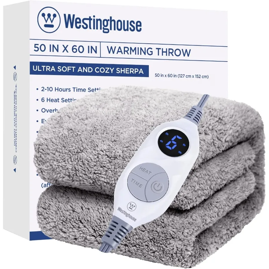 Электрическое одеяло, мягкое плюшевое одеяло из шерпа с подогревом, 6 уровнями нагрева и автоматическим выключением на 2–10 часов, можно стирать в машине, 50 шт.
Электрическое одеяло, мягкое плюшевое одеяло из шерпа с подогревом, 6 уровнями нагрева и автоматическим выключением на 2–10 часов, можно стирать в машине, 50 шт.