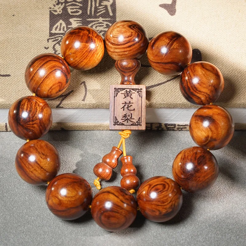 Huanghua Pear Scar Buddha Hand String Male Cultural Play High Density Tiger Skin Water Wave Old Material Handheld Prayer Wooden
Huanghua Pear Scar Buddha Hand String Male Cultural Play High Density Tiger Skin Water Wave Old Material Handheld Prayer Wooden
