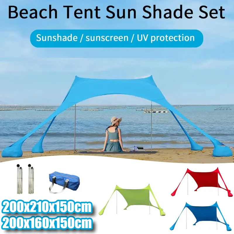 Beach Sun Shade Awning Portable Foldable Canopy Tent UV Wind Resistant Outdoor Sun Shelter with Carry Bag Camping Travel Picnic
Beach Sun Shade Awning Portable Foldable Canopy Tent UV Wind Resistant Outdoor Sun Shelter with Carry Bag Camping Travel Picnic