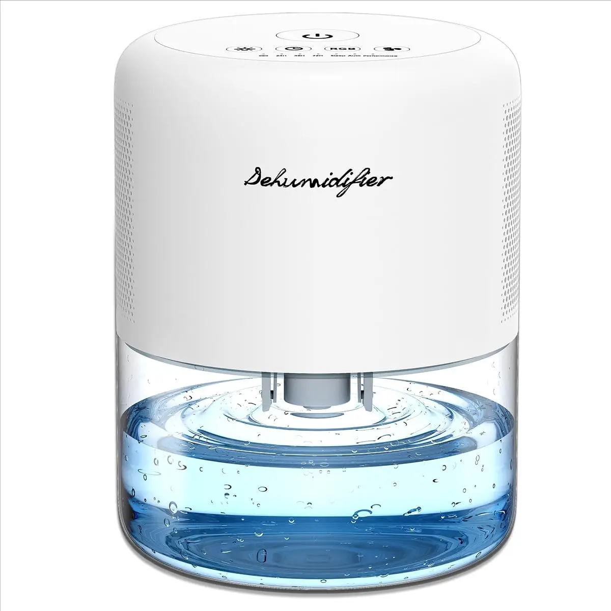 Small Quiet Dehumidifier with Auto Defrost, 44OZ Tank, 10 Color Lights, Timer & Modes for Bedroom Bathroom
Small Quiet Dehumidifier with Auto Defrost, 44OZ Tank, 10 Color Lights, Timer & Modes for Bedroom Bathroom