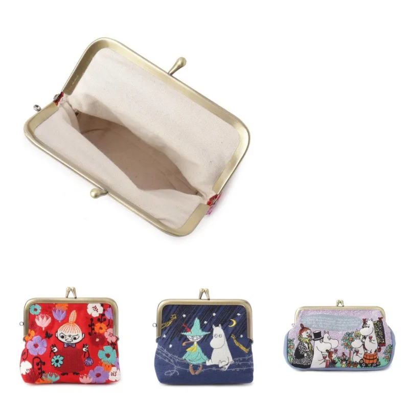 Hot Anime Moomins Series Storage Bag Creativity Kawaii Cartoon Role Little My Cute Embroidery Portable Multi-functional Wallet
Hot Anime Moomins Series Storage Bag Creativity Kawaii Cartoon Role Little My Cute Embroidery Portable Multi-functional Wallet