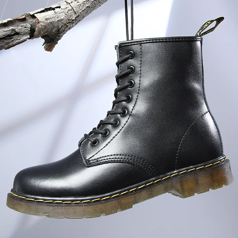 Men's Fashion Ankle Boots 2025 New Couple Boots Genuine Leather Motorcycle Man Shoes Breathable Waterproof Anti-Slip Women Shoes
Men's Fashion Ankle Boots 2025 New Couple Boots Genuine Leather Motorcycle Man Shoes Breathable Waterproof Anti-Slip Women Shoes