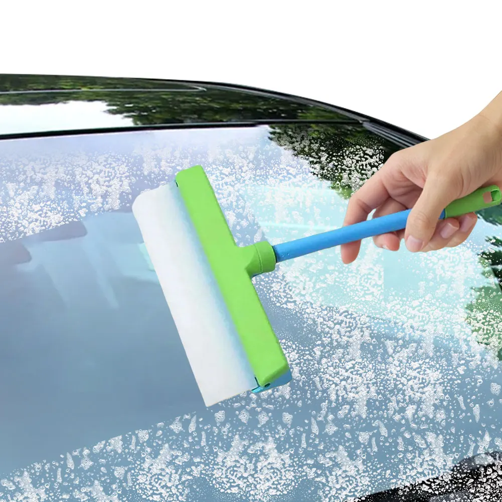 Silicone Window Glass Cleaning Squeegee Kit Car Wash Water Fiber Cloth Cover Car Cleaning Tool Glass Cleaning Mop for Shower
Silicone Window Glass Cleaning Squeegee Kit Car Wash Water Fiber Cloth Cover Car Cleaning Tool Glass Cleaning Mop for Shower