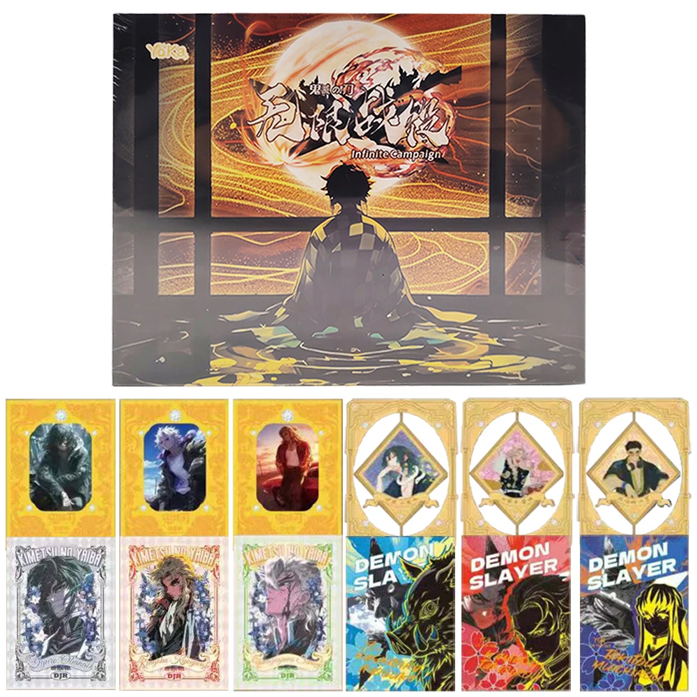 Demon Slayer Collection Card Children's Favorite Hot Blooded Battle Youth Anime Peripheral Character Card Christmas Gifts Toys
Demon Slayer Collection Card Children's Favorite Hot Blooded Battle Youth Anime Peripheral Character Card Christmas Gifts Toys