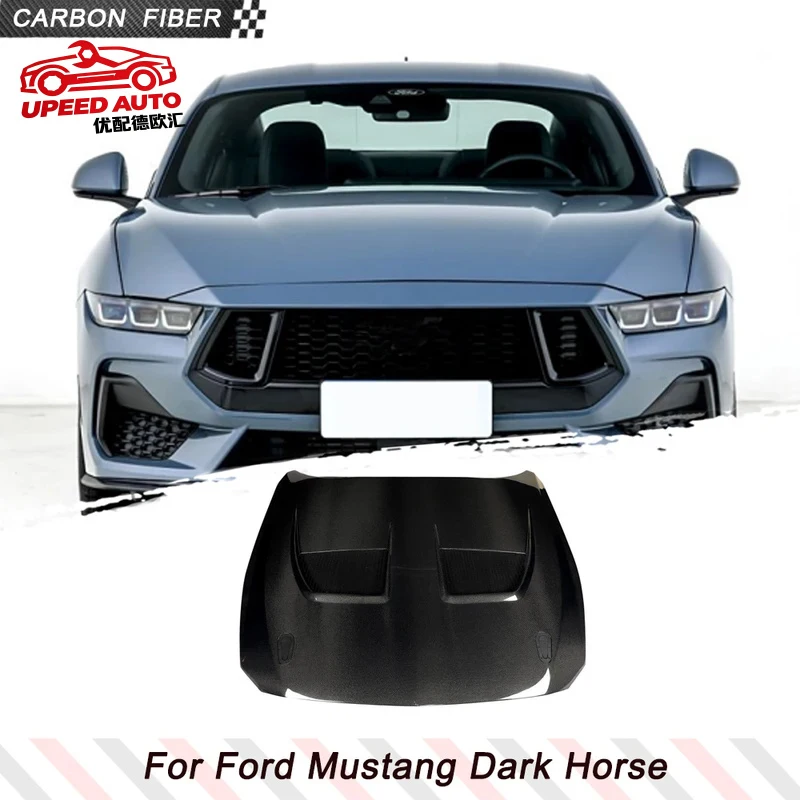 Suitable for Carbon Fiber Hood Ford Mustang S650 GT Dark Horse 2024 UP Car Front Engine Bonnet Cover Racing Body Kits
Suitable for Carbon Fiber Hood Ford Mustang S650 GT Dark Horse 2024 UP Car Front Engine Bonnet Cover Racing Body Kits