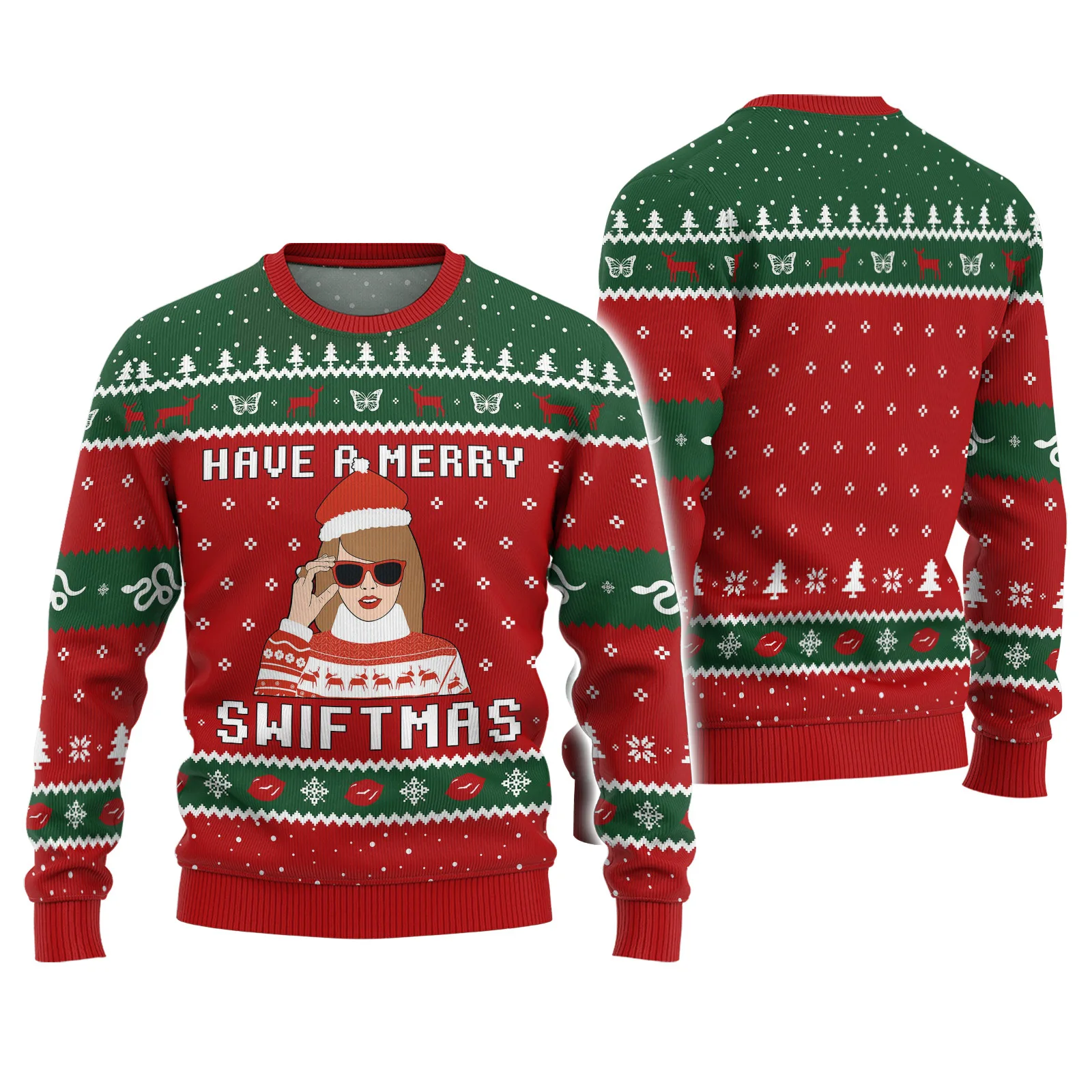 Men's Women's Sweaters Cartoon Hooded Sweatshirt Christmas Sweaters Hooded Sportswear Couple's Clothing Autumn Clothing New
Men's Women's Sweaters Cartoon Hooded Sweatshirt Christmas Sweaters Hooded Sportswear Couple's Clothing Autumn Clothing New