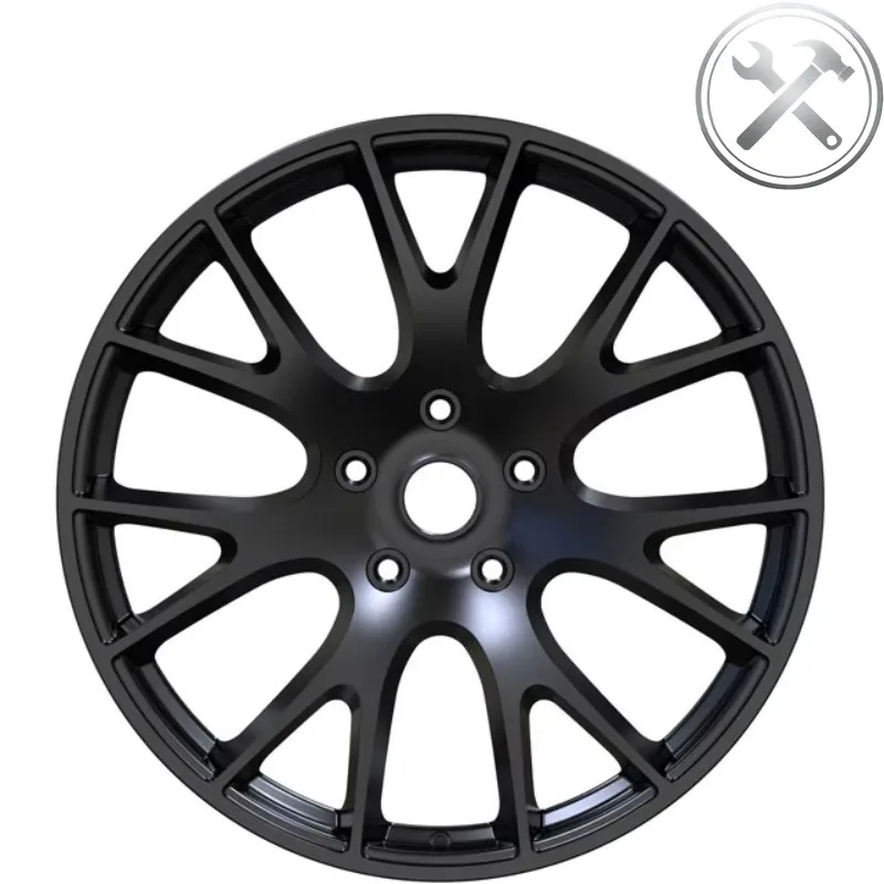 Factory Customizable 6061 Forged Rims R20x10.5j ET-10mm PCD5x120 Hyper Silver High Load Wheels New Condition Cheap Price Auto Re
Factory Customizable 6061 Forged Rims R20x10.5j ET-10mm PCD5x120 Hyper Silver High Load Wheels New Condition Cheap Price Auto Re