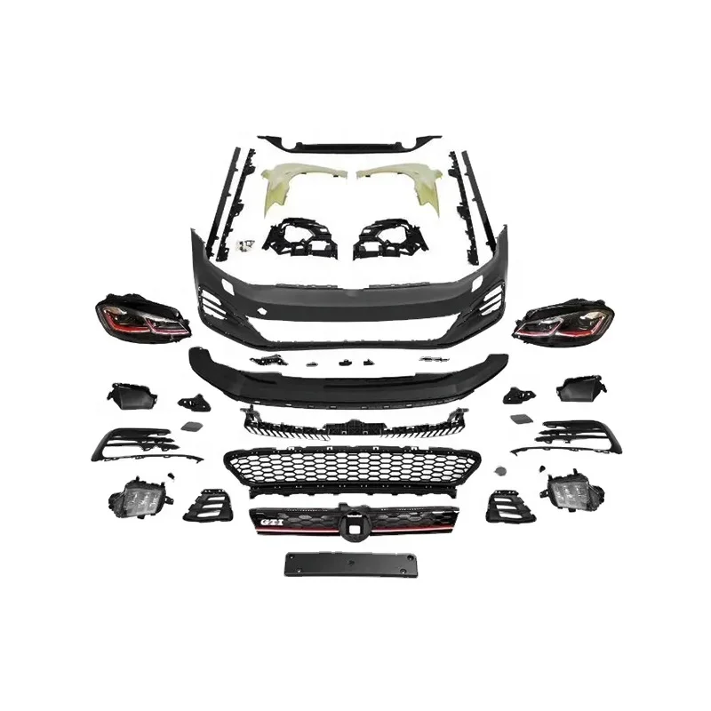 2025 New PP Material GTI Style Front Bumper Side Skirt Rear Lip for Golf 7.5 Body Kit 
2025 New PP Material GTI Style Front Bumper Side Skirt Rear Lip for Golf 7.5 Body Kit