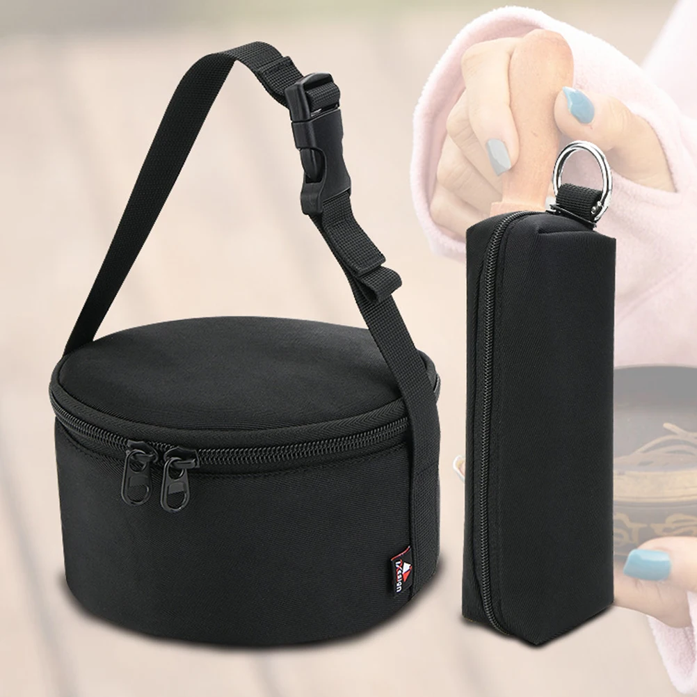 Portable Singing Bowl Storage Bag Crystal Bowl Carrying Case with Mallet Compartment for Meditation and Yoga Home Decoration
Portable Singing Bowl Storage Bag Crystal Bowl Carrying Case with Mallet Compartment for Meditation and Yoga Home Decoration