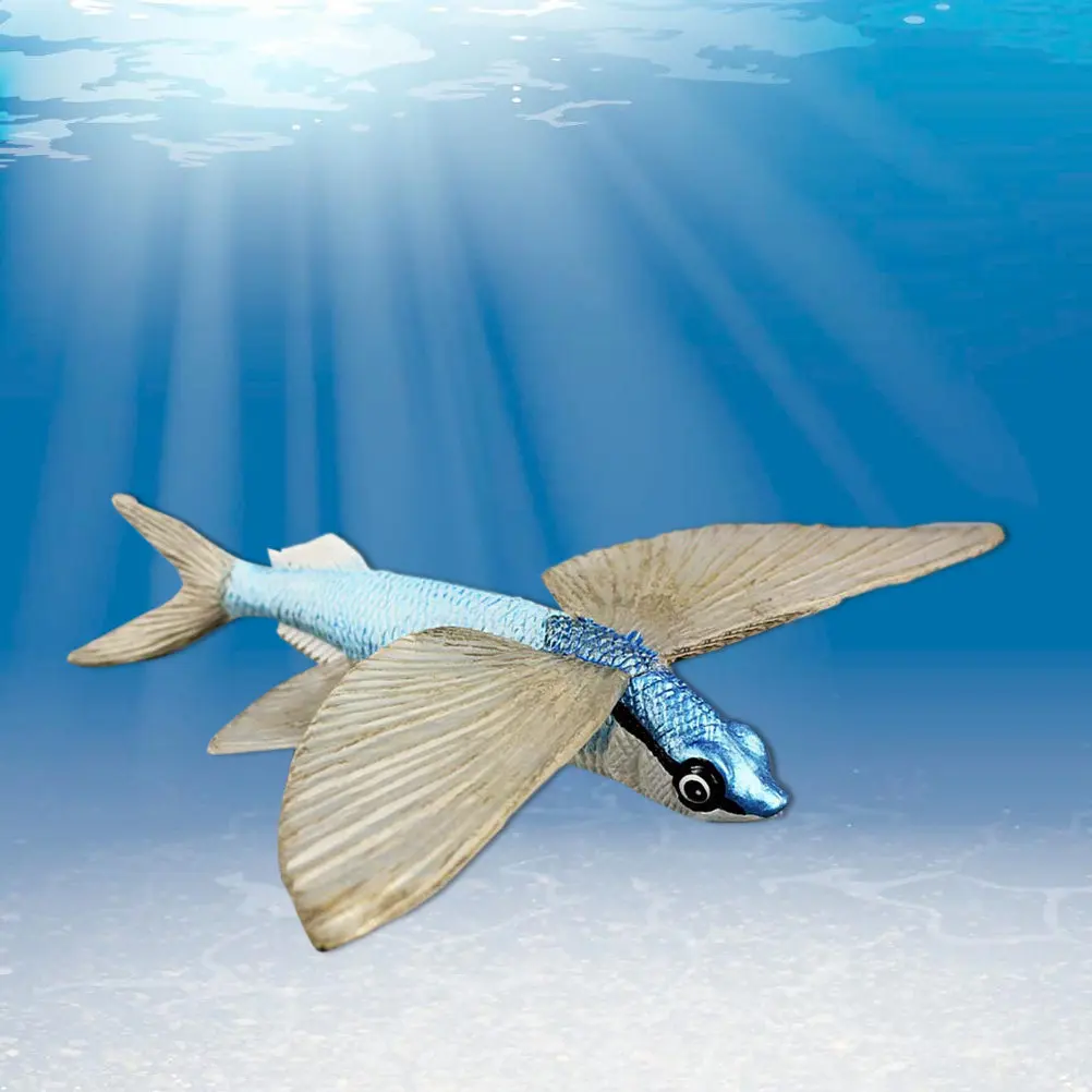 High Simulation Flying Fish Animal Marine Organism Kids Playing Decoration Educational Colorful Desktop Furnishing Articles
High Simulation Flying Fish Animal Marine Organism Kids Playing Decoration Educational Colorful Desktop Furnishing Articles