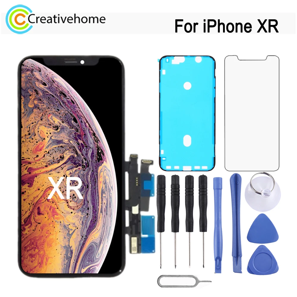 6.1-inch IPS LCD Screen For iPhone XR 2018 Phone Display Touch Screen with Digitizer Full Assembly Repair Replacement Spare Part
6.1-inch IPS LCD Screen For iPhone XR 2018 Phone Display Touch Screen with Digitizer Full Assembly Repair Replacement Spare Part