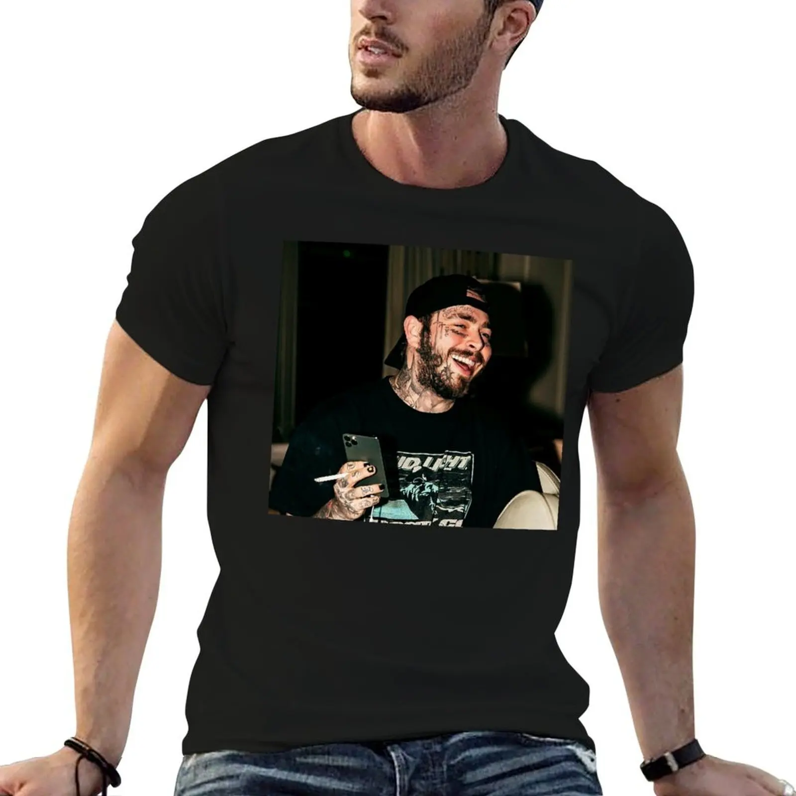 Smile and Happy T-Shirt t shirts for man graphic funny anime tshirt cotton t shirt man T-shirt
Smile and Happy T-Shirt t shirts for man graphic funny anime tshirt cotton t shirt man T-shirt