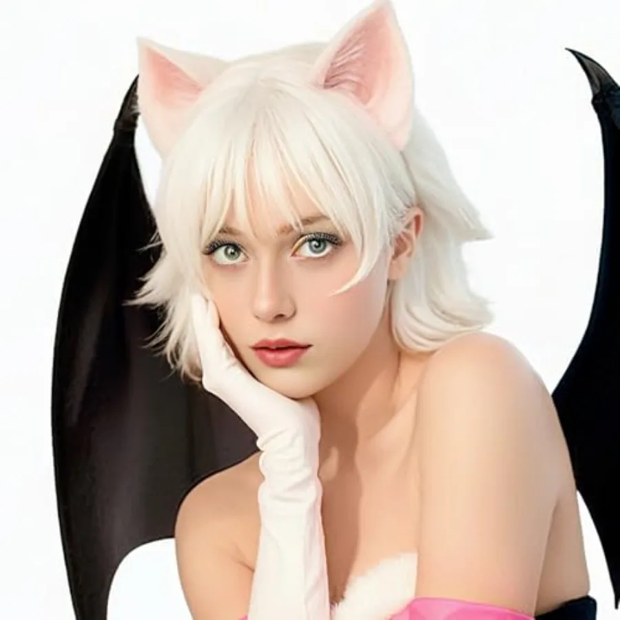 Modernfairy Anime Halloween Wig Snow White for Cosplay Party, Synthetic Layered Short Hair Wigs with Bangs, Pastel Wigs for Wom
Modernfairy Anime Halloween Wig Snow White for Cosplay Party, Synthetic Layered Short Hair Wigs with Bangs, Pastel Wigs for Wom