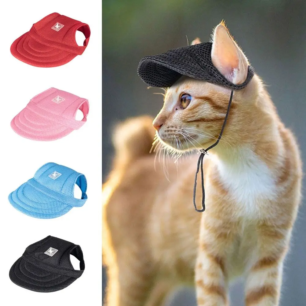 Comfortable Solid Color Pet Baseball Hat Adjustable with Ear Holes Dog Cap Breathable Sun Protection Dogs Sun Hat for Summer
Comfortable Solid Color Pet Baseball Hat Adjustable with Ear Holes Dog Cap Breathable Sun Protection Dogs Sun Hat for Summer
